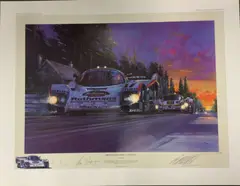 Untitled by Nicholas Watts, lithograph, sold Feb 2023