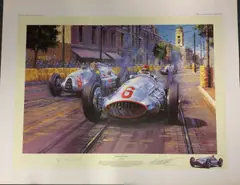 Untitled by Nicholas Watts, lithograph, sold Feb 2023