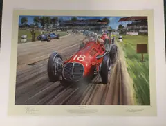 Untitled by Nicholas Watts, lithograph, sold Feb 2023