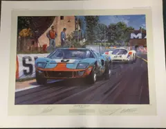 Untitled by Nicholas Watts, lithograph, sold Feb 2023