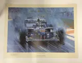 Untitled by Nicholas Watts, lithograph, sold Feb 2023