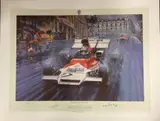 Untitled by Nicholas Watts, lithograph, sold Feb 2023