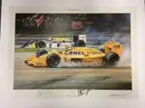 Untitled by Nicholas Watts, lithograph, sold Feb 2023