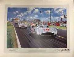 Untitled by Nicholas Watts, lithograph, sold Feb 2023