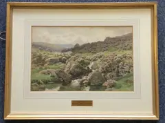 Untitled by William Sidney Morrish, watercolour, sold Nov 2022