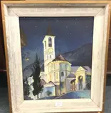 Untitled by Brigadier Rockingham Conyers Gill, oil on panel, sold Jul 2022
