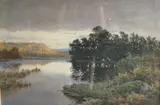 Untitled by Arthur Tucker, watercolour, sold Jul 2022