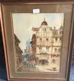 Untitled by William Herbert Allen, watercolour, sold Jul 2022