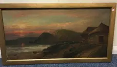 Untitled by George Henry Jenkins, oil on canvas, sold Apr 2022