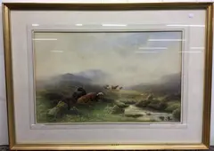 Untitled by Charles Britton, oil, sold Apr 2022