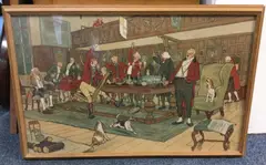 Untitled by Cecil Aldin, watercolor, sold Apr 2022