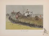 'An Irish Yawner.' and 'The Bullfinch.' by 'Snaffles' Charlie Johnson Payne, Circa 1913, offered Jun 2014