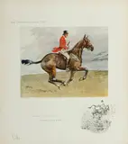 'The Finest View In Europe', 'The Worst View In Europe', 'Prepare To Receive Cavalry', 'A Bona Fide Fox Chaser' and 'The Sparrow-Catchin Sort' by 'Snaffles' Charlie Johnson Payne, Circa 1922-32, all signed in pencil and with snaffle bits blindstamp, sold Jun 2014