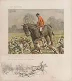 'The Huntsman.', 'A Bona Fide Fox Chaser' and 'The Stone-Faceder' by 'Snaffles' Charlie Johnson Payne, Circa 1923-34, all signed in pencil and with snaffle bits blindstamp, sold Jun 2014