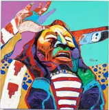 The Prophet by Malcolm Furlow, Acrylic on Canvas, sold Oct 2023