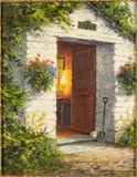 End of the Day by Ralph Waterhouse, Oil on Canvas, sold Oct 2023