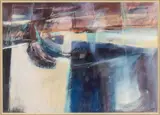 Abstract by Eva Carter, Mixed Media on Paper, offered Oct 2023