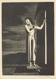 Starry Night by Rockwell Kent, 1933, Etching, offered Oct 2023