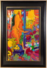 Dos Hermano's by Manel Anoro, Serigraph, sold Oct 2023