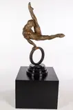 The Flair by Richard MacDonald, 1995, Bronze, sold Oct 2023