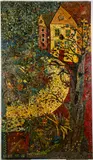 Forsyth Park by Laura Dinello, Mixed Media on Canvas, sold Oct 2023