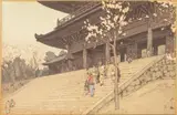 Chion-In Temple Gate by Hiroshi Yoshida, Woodblock Print, sold Jun 2023