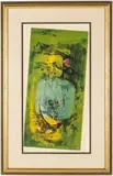 Untitled Abstract by Hoi Lebadang, Lithograph, sold Jun 2023