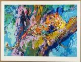 Leopard by LeRoy Neiman, c. 1972, Screenprint, sold Jun 2023