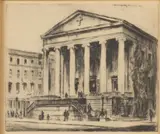 Christ Church by Christopher Murphy Jr., Etching, offered Jun 2023
