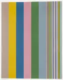 Untitled Abstract, printed for the Smithsonian Resident Associates Program by Gene Davis, 1980, Screenprint, sold Jun 2023