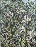 Lilies by Sandy Branam, Pastel, sold Jun 2023