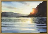 Sunset Near Wetherill Canyon by David Drummond, Watercolor, sold Jun 2023