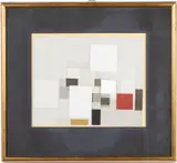Abstract 'Calm by Norio Azuma, Serigraph, sold Jun 2023