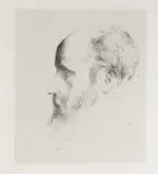Portrait d'Edouard Vuillard Mellerio 190 by Odilon Redon, 1900, Lithographie, sold Sep 2026