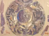 Étude de plafond by Vladimir Davidovic Baranov-Rossine, Gouache et crayon sur papier calque, sold Sep 2026