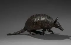 Tatou géant by Damien Colcombet, Épreuve en bronze à patine brune, sold Sep 2026