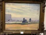 Versailles, le bassin de Neptune by Gustave de Launay, Aquarelle, sold Oct 2026
