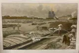 Notre Dame vue du quai d'Austerlitz, planche 13 de la série «LesPaysages Parisiens». 1900 by Henri Rivière, Lithographie en couleurs sur chine (à, sold Oct 2026