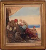 Famille de pêcheurs by François Bouchot, Aquarelle, sold Sep 2026