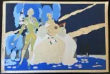 La Sérénade by Umberto Brunelleschi, Lithographie rehaussée au pochoir, sold Oct 2026