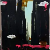Sans titre by Tony Soulié, Technique mixte, impression photographique et peinture sur panneau, sold Jun 2026