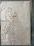 Etude de personnages by Alfred Grévin, Lavis et crayon Cachet de collection en bas à droite, sold Oct 2026