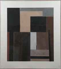 Composition by Michèle Clancy, Pastel sur papier, sold Oct 2026