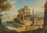 Villa italienne en bordure de fleuve by Paolo Anesi, Toile, sold Jun 2026