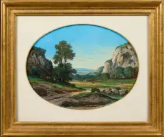 Vue d'une plaine by Henri Harpignies, Pastel sur papier, sold Jun 2026