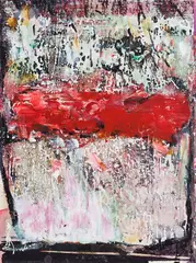 Sans titre by Marcelle Ferron, 1960, oil on canvas on board, sold May 2026