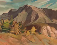 West of Banff by Henry George Glyde, oil on canvas board, sold May 2026