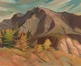 West of Banff by Henry George Glyde, oil on canvas board, sold May 2026