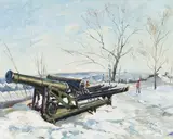 Québec Haute-Ville by Francesco Iacurto, 1974, oil on canvas, sold May 2026