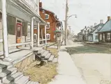 Printemps, Ste-Anne-de-la-Pérade by John Caruthers Little, oil on canvas, sold May 2026